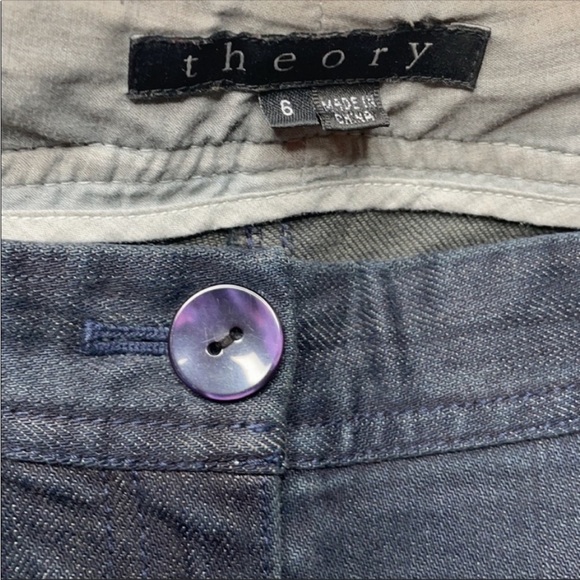 Theory Pants Stretch Navy Blue Dress Business Pants
Size 6 - Picture 8 of 10